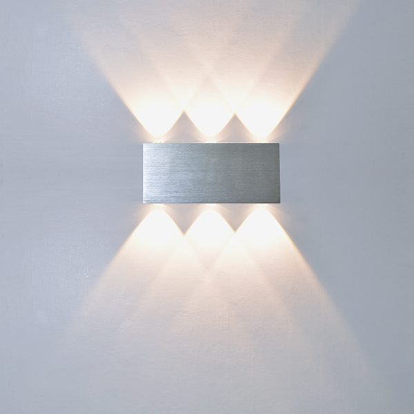 Creative White Aluminum LED Wall Lights