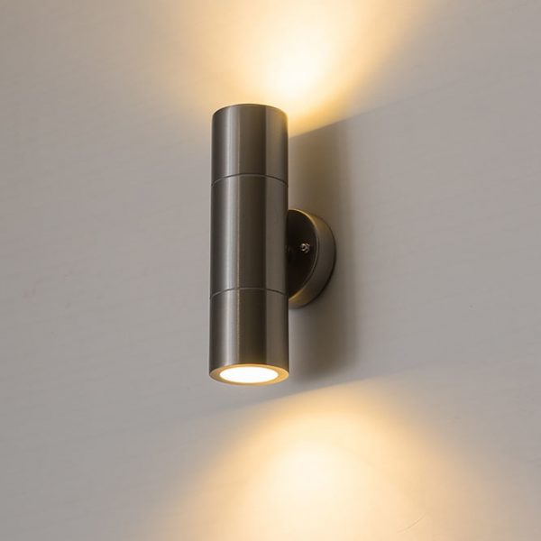 Double-Sided Cylinder Waterproof Outdoor Wall Lamp