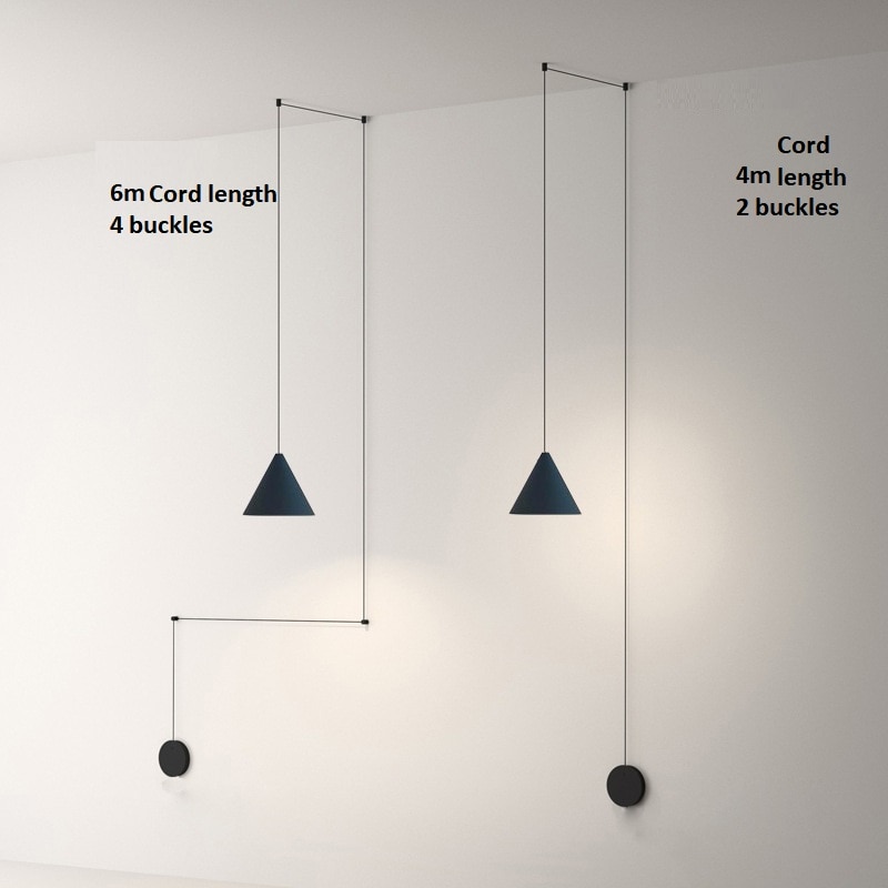 Simple Geometry LED Pendant Lighting