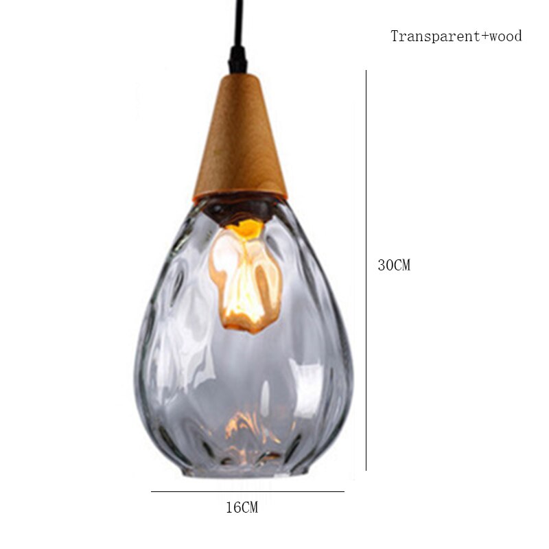 Water Drop Glass Pendant Lighting RadiantHomeLighting