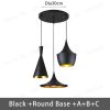Round Base Black